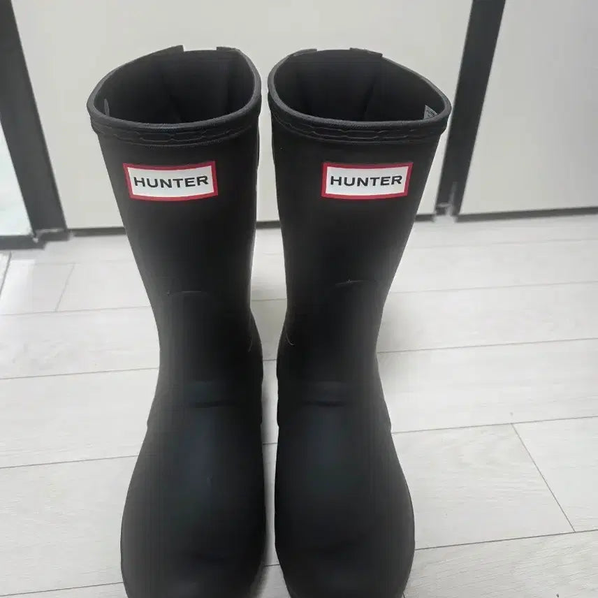 [BUNJANG] Hunter Short Rain Boots Black / 헌터 숏 레인부츠 블랙