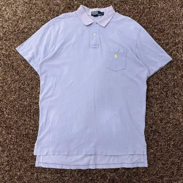 [BUNJANG] Polo Ralph Lauren PK Pony Pocket Short Sleeve T-Shirt / L 폴로 랄프로렌 PK 포니 포켓 카라 반팔 티셔츠