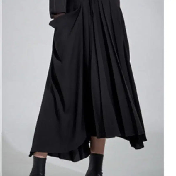 [BUNJANG] System Unbalance Pleated Skirt / 시스템 언벨런스 플리츠 스커트