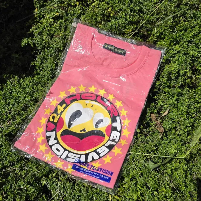 [BUNJANG] 24 Hour Television Hattie Stewart Collaboration Graphic T-Shirt / 24 Hour Television (made in japan) 미사용품