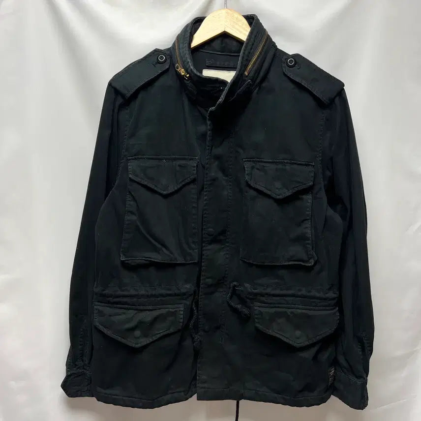 [BUNJANG] Ralph Lauren Denim Supply M65 Black Pocket Field Jacket / [정품/M] 랄프로렌 데님 서플라이 M65 블랙 포켓 필드 자켓