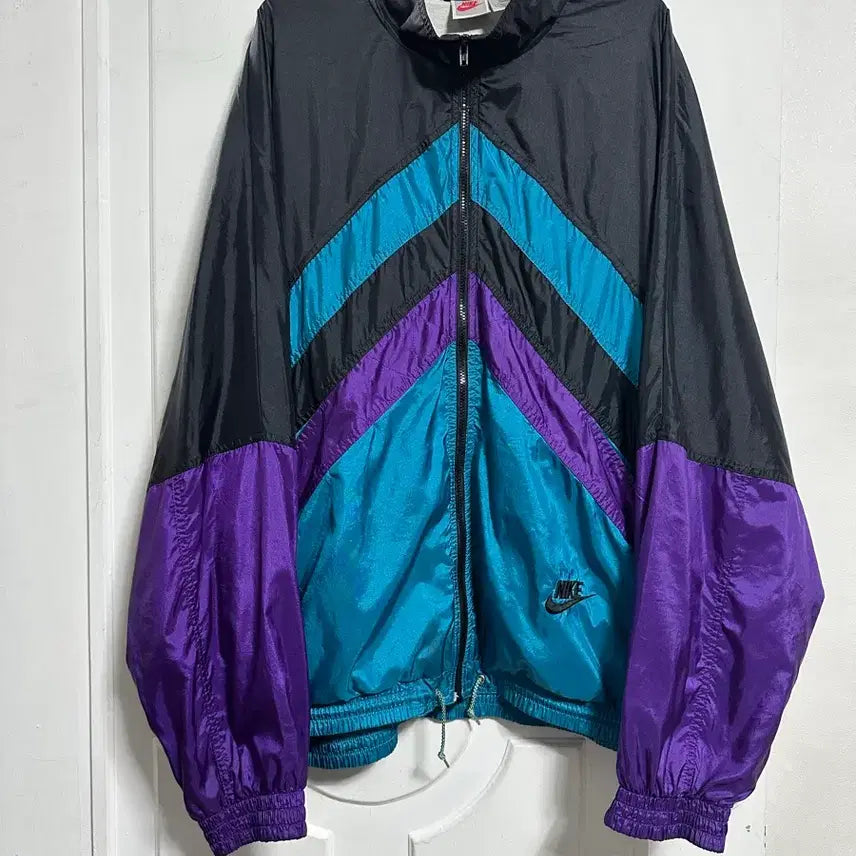 [BUNJANG] Nike 90s Old School Windbreaker XL / 나이키 90S 올드스쿨 바람막이