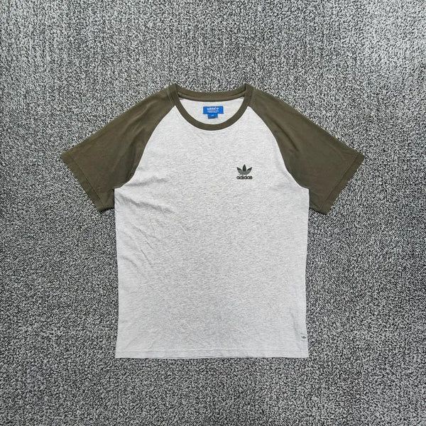 [BUNJANG] Vintage Adidas Originals Colorblock Raglan Short Sleeve T-Shirt / 빈티지9. 아디다스 오리지널스 배색 나그랑 반팔티