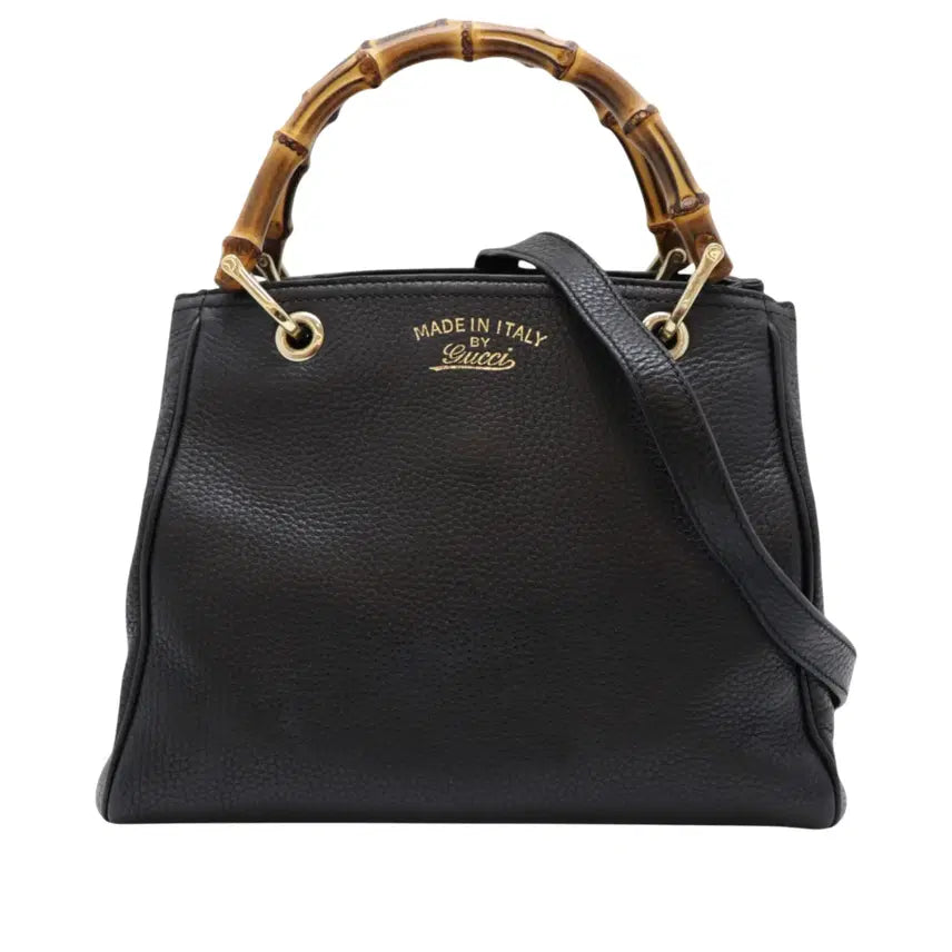 [BUNJANG] Gucci Bamboo Small Tote Bag 336032 / [착한중고명품부산점] 구찌 336032 뱀부 스몰 토트백 상태 B+