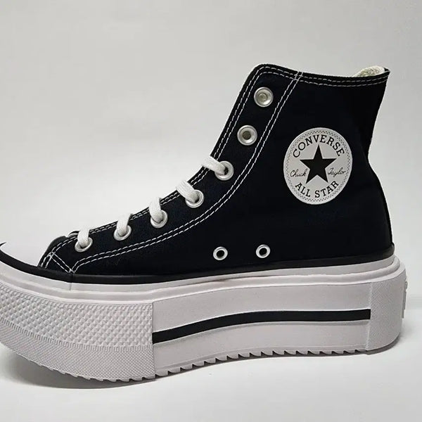 [BUNJANG] Converse Chuck Taylor All Star Lift Double Stack High Top Black / 컨버스 올스타 리프트 더블 스택 하이 블랙 250 새제품