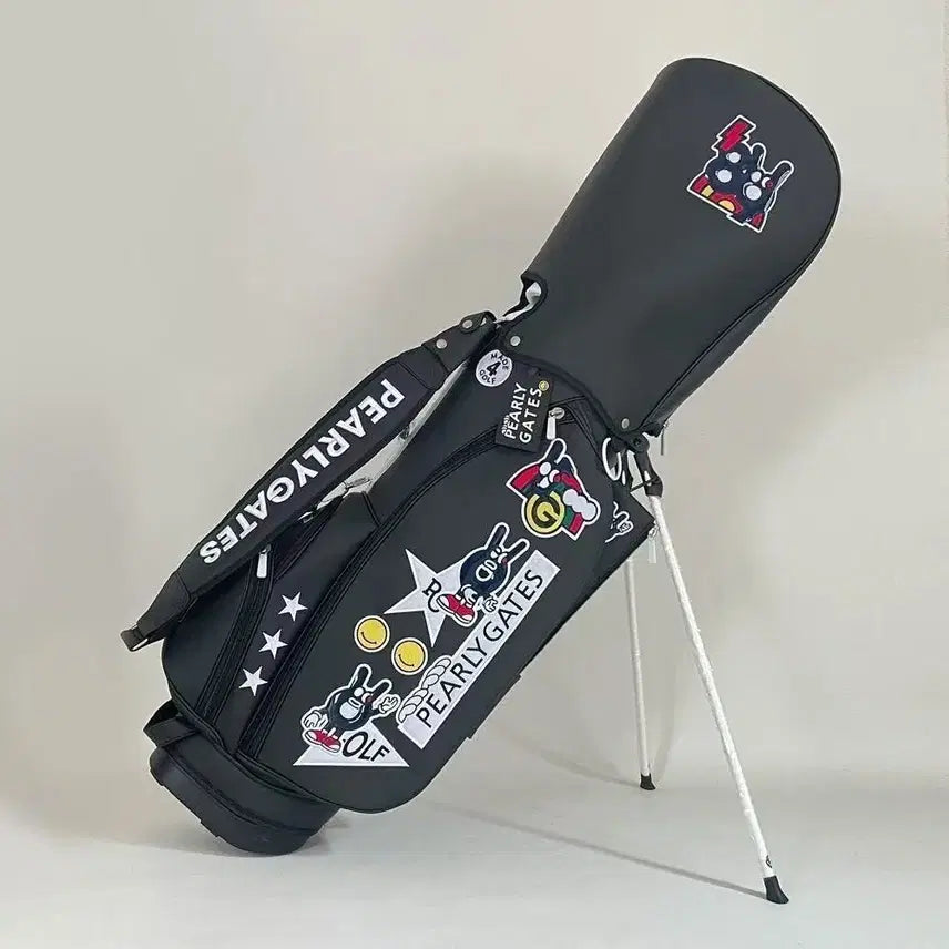 [BUNJANG] Parigates Waterproof Stand Bag Black / 신상 정품 파리게이츠 방수 스탠드백 블랙