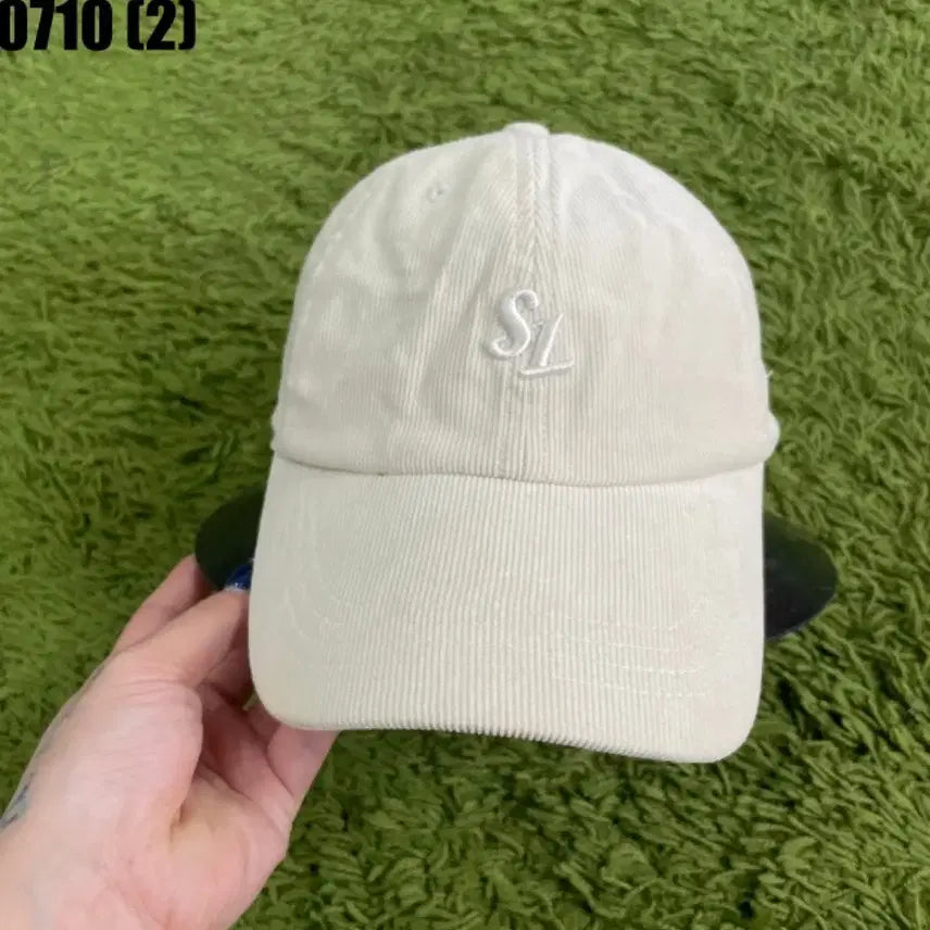 [BUNJANG] Samsung Lions Corduroy Ball Cap Beige / 삼성라이온즈 코듀로이 볼캡 베이지
