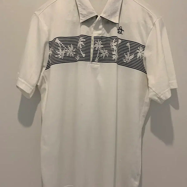 [BUNJANG] Men's Half-Zip T-Shirt - Size LL / 남성 먼생웨어 반집업 티셔츠 LL