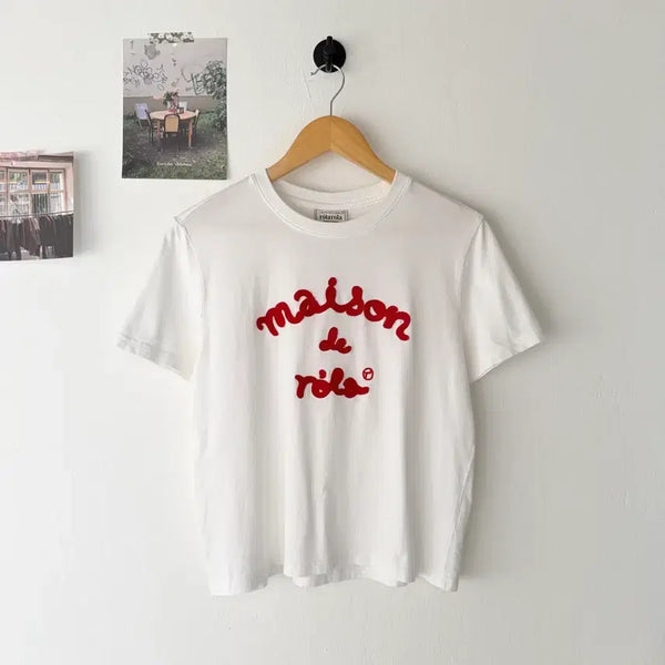 [BUNJANG] Rollercoast Spellout T-Shirt (M) / [택포] [M] 로라로라 스펠아웃 티셔츠