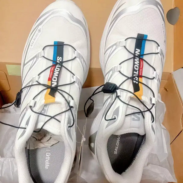 [BUNJANG] Salomon XT-6 GORE-TEX White Silver 270mm / 살로몬 XT-6 고어텍스 화이트 실버 270MM