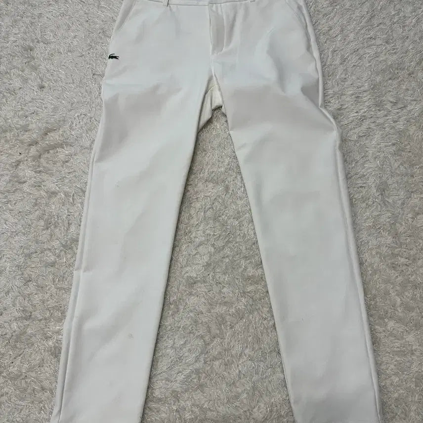 [BUNJANG] Lacoste Women's Golf Pants White Size 36 / 라코스테여성골프바지
