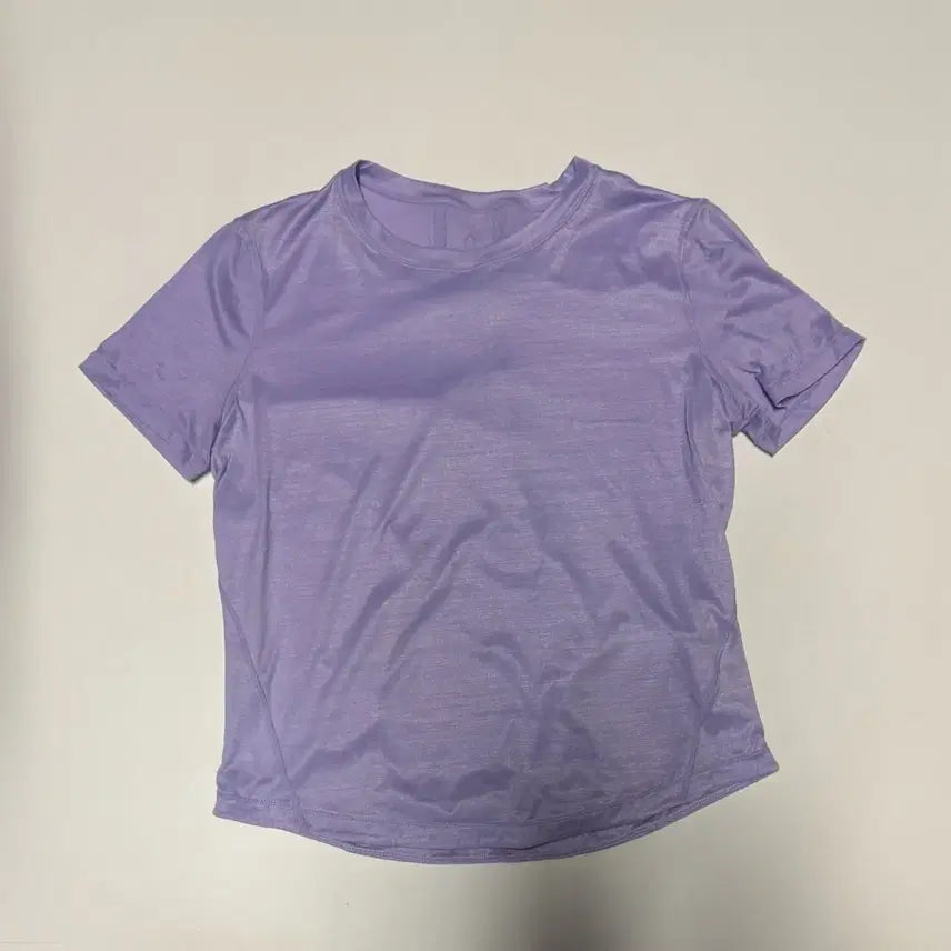 [BUNJANG] Mulawear Nylon Blend Functional Short Sleeve T-Shirt - Light Purple / 여성 뮬라웨어 나일론 혼방 기능성 반팔 티셔츠 6 연보라