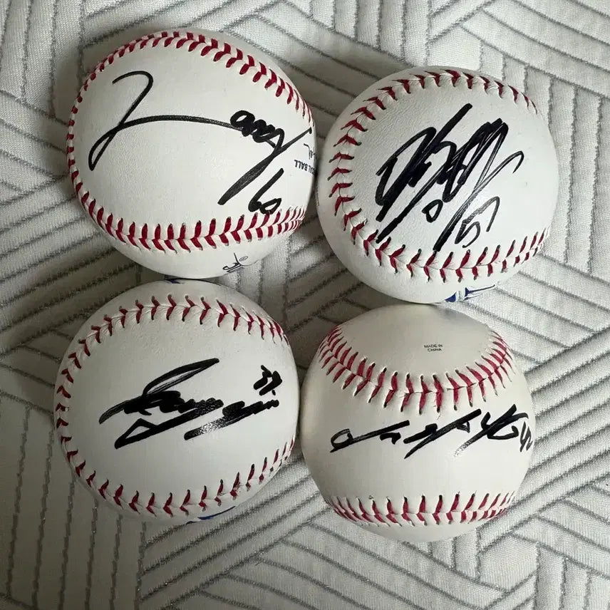 [BUNJANG] Samsung Lions Autographed Baseball Bundle / 삼성라이온즈 싸인볼 일괄판매합니다