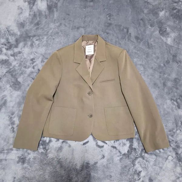 [BUNJANG] Women's Inner Peace Cropped Single Jacket / (F)여성 이너프 크롭 싱글 자켓