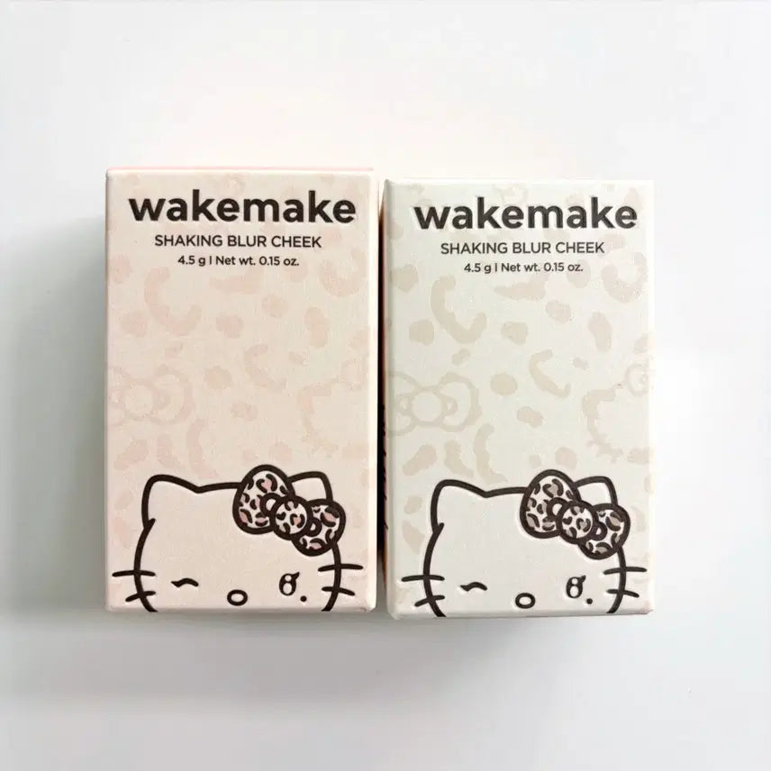 [BUNJANG] WAKEMAKE x GalyKitty Blusher Set (2 Items, Sealed) / 웨이크메이크 갸루키티 블러셔 2개세트 미개봉새상품