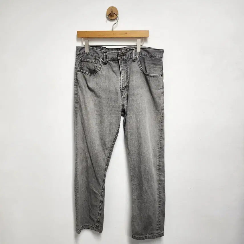 [BUNJANG] Levi's 508 Black Denim Jeans / [33] 리바이스 508 블랙 청바지 데님팬츠 (E89)