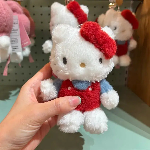 [BUNJANG] Sanrio Hello Kitty Posong Mascot Keyring / 일본수입 sanriohouse 헬로키티뽀송마스코트키링 산리오하우스키티인형