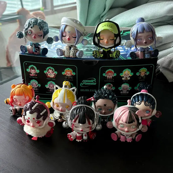 [BUNJANG] Pop Mart Skull Panda City of Night Series Full Set / 팝마트 Skull Panda 스컬판다 City of Night 시리즈 풀
