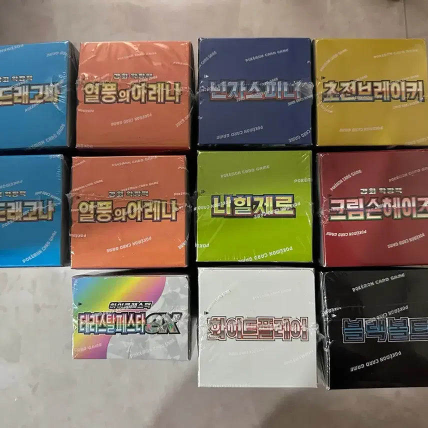 [BUNJANG] Sealed Pokémon TCG Booster Box (Shrink-Wrapped) / 미개봉 포켓몬 박스 (슈링크o)
