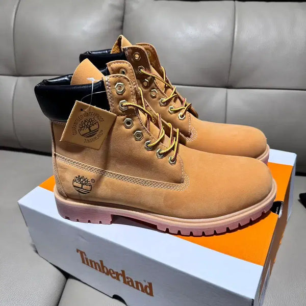 [BUNJANG] Timberland Premium 6-Inch Waterproof Boots Wheat Nubuck Wide 265mm / 팀버랜드 프리미엄 6인치 워터프루프 부츠 위트 누벅 - 와이드 265MM