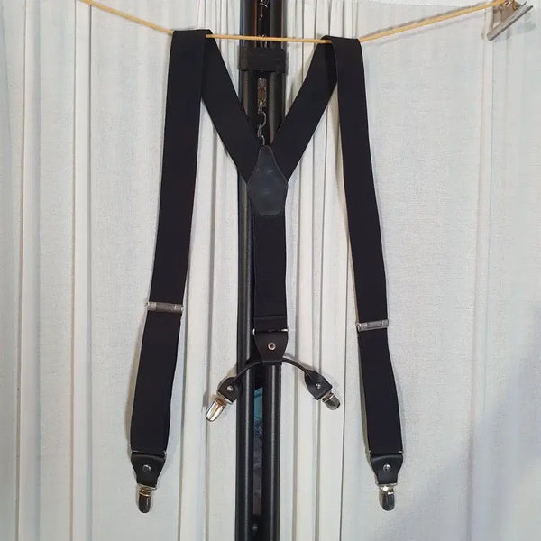 [BUNJANG] Black Men's Suspenders / 블랙 남성 서스펜더(맬빵)
