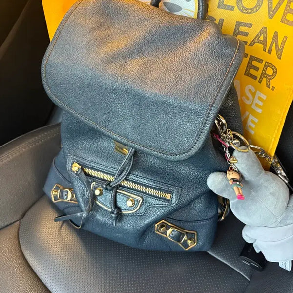 [BUNJANG] Balenciaga Leather Backpack / 발렌시아가 백팩