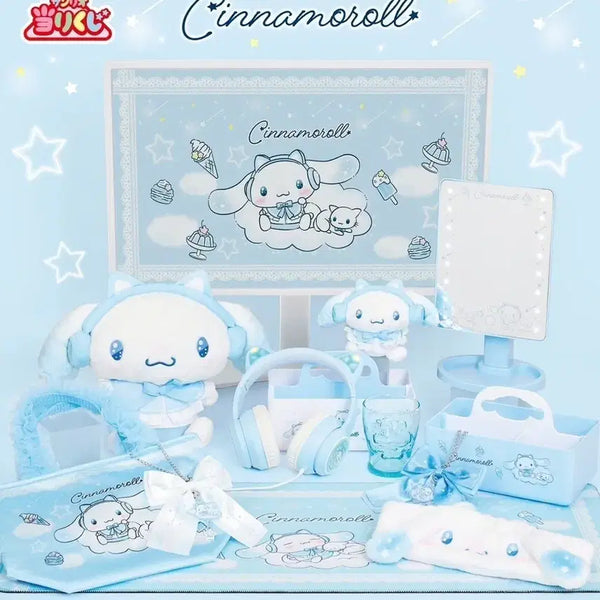 [BUNJANG] Sanrio Cinnamoroll Kuuji Bag + Ribbon Charm (Sealed) / 미개봉) 시나모롤 쿠지 가방+리본참