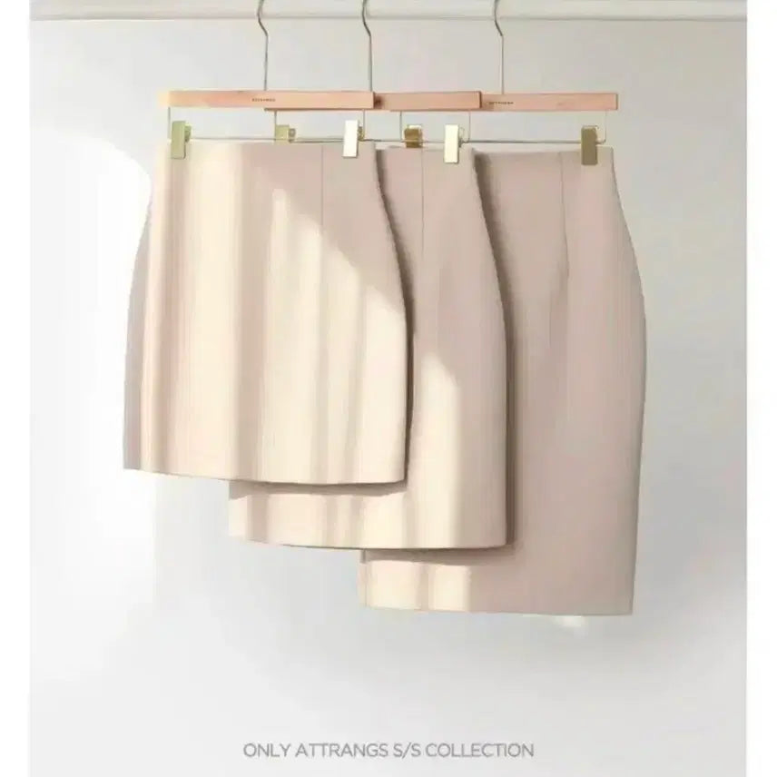 [BUNJANG] Attirance Basic H-Line Mini Skirt / 아뜨랑스 베이직H미니스커트