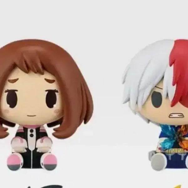 [BUNJANG] My Hero Academia Todoroki Shoto & Uraraka Ochaco Chokonokko Figure Set / 나히아 토도로키 쇼토 + 우라라카 초코노코 피규어
