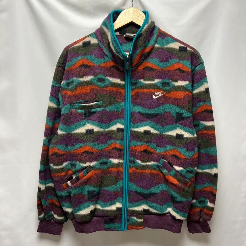 [BUNJANG] Nike 90s Old School Samna Sports Fleece Jacket / [정품/95] 나이키 삼나스포츠 90s 올드스쿨 플리스 후리스 자켓