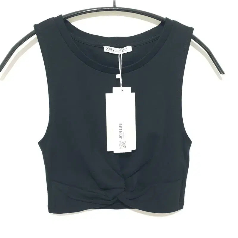 [BUNJANG] Zara Sleeveless Twist Crop Top / 자라 민소매 트위스트 크롭 탑 S_S2510