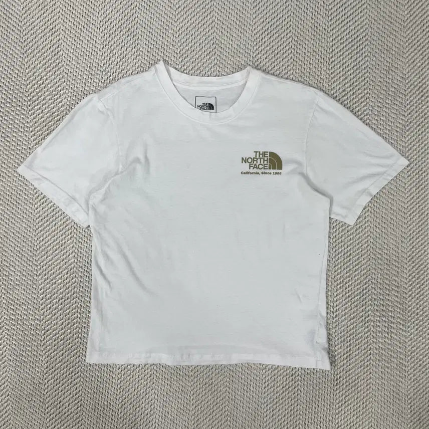 [BUNJANG] The North Face Logo Short Sleeve T-Shirt / 노스페이스 로고 반팔 티셔츠