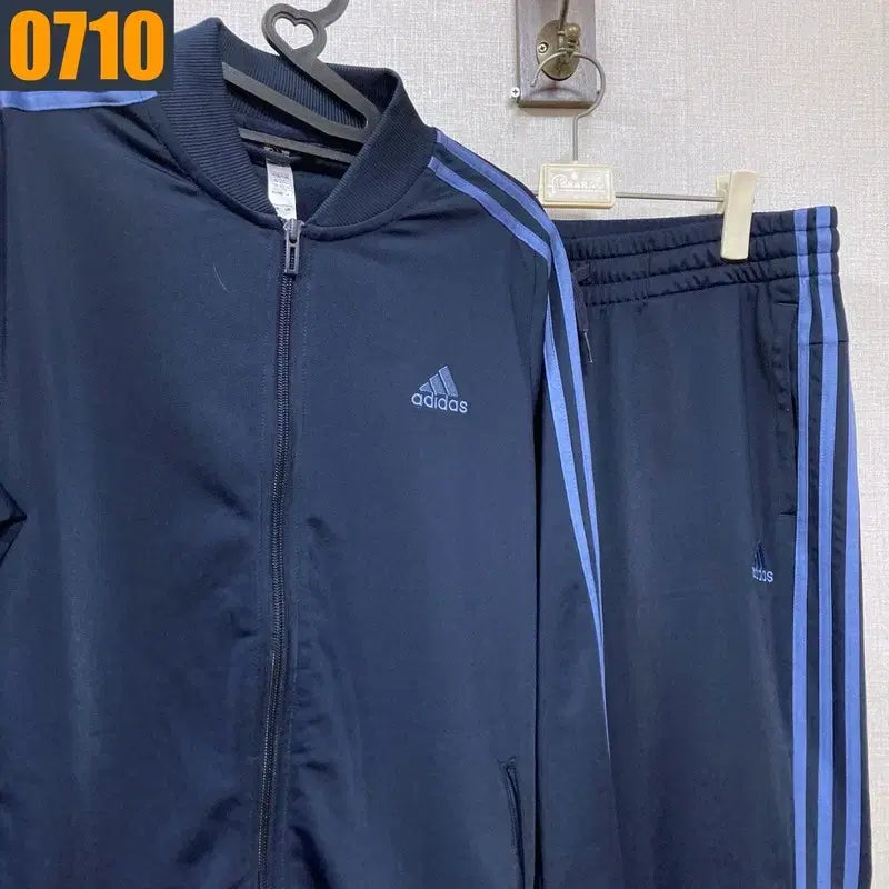 [BUNJANG] Adidas Navy Training Set / 110 ADIDAS 아디다스 네이비 트레이닝 세트