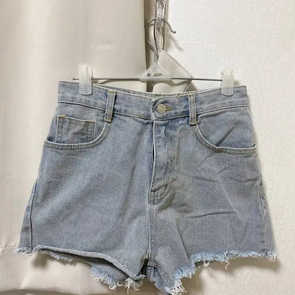 [BUNJANG] Light Blue Denim Shorts / 연청반바지