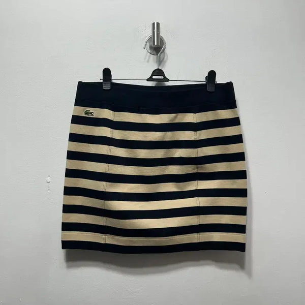 [BUNJANG] Lacoste Striped Skirt Size 27 / 라코스테 단가라 스커트 27사이즈