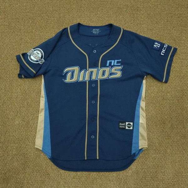 [BUNJANG] NC Dinos Baseball Uniform #18 Park Seok-min / NC 다이노스 야구 유니폼 No.18 박석민 마킹