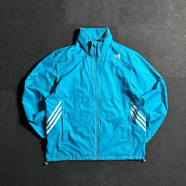[BUNJANG] Adidas Blue Windbreaker Jacket XL / 아디다스 블루 바람막이 자켓