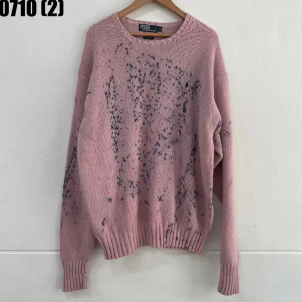 [BUNJANG] Polo Ralph Lauren Pink Knit / 폴로 랄프로렌 니트 핑크