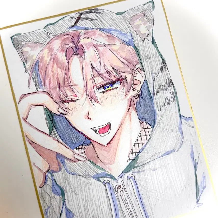 [BUNJANG] Custom Hand-Drawn Commission (F2 Size) / 오마카세 손그림 커미션