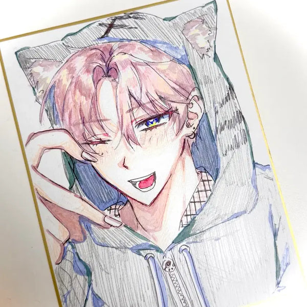 [BUNJANG] Custom Hand-Drawn Commission (F2 Size) / 오마카세 손그림 커미션