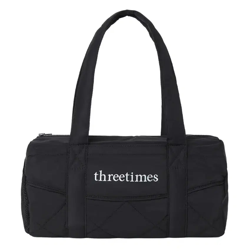 [BUNJANG] Three Times Bebe Sport Bag Black / 쓰리타임즈 베베 스포츠백 블랙 가방