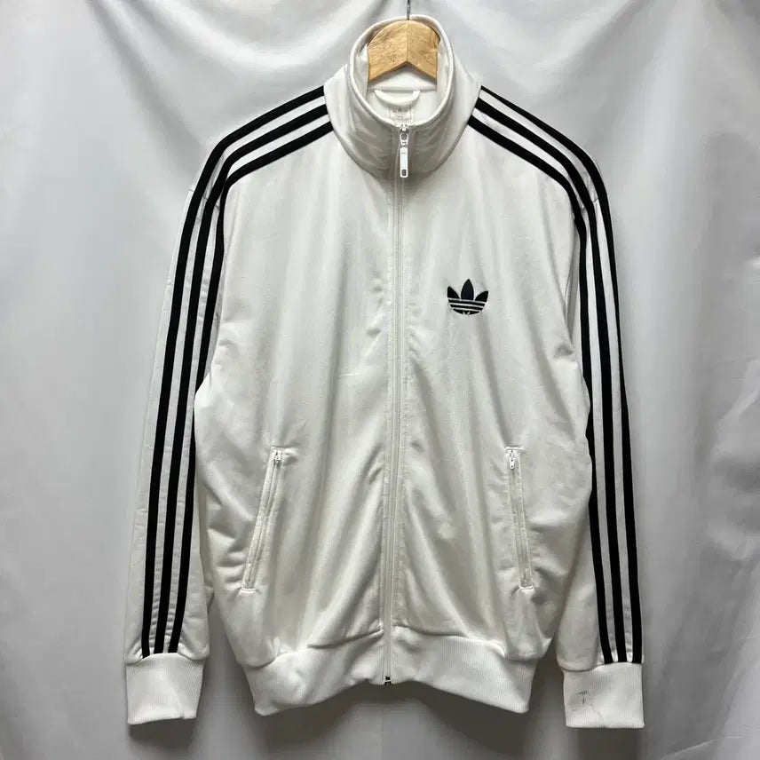 [BUNJANG] Adidas Old Firebird Track Top Jersey White 100 / [정품/100] 아디다스 구파이어버드 화이트 흰색 트랙탑 져지