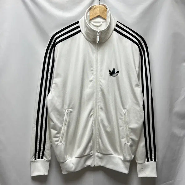 [BUNJANG] Adidas Old Firebird Track Top Jersey White 100 / [정품/100] 아디다스 구파이어버드 화이트 흰색 트랙탑 져지
