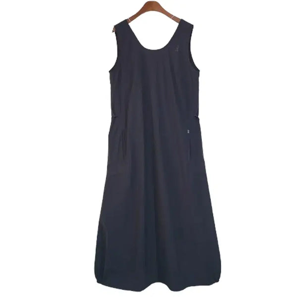 [BUNJANG] DOD Crinkled One-Piece Dress Navy Charcoal / DOD 디오디 26년 바스락원피스 55-66