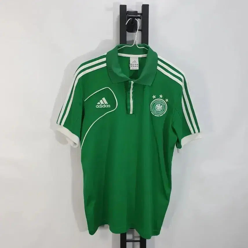 [BUNJANG] Adidas Germany 12/13 Pre-Match Jersey Green M / 아디다스 독일 반팔티 12/13 프리메치 져지 그린 m