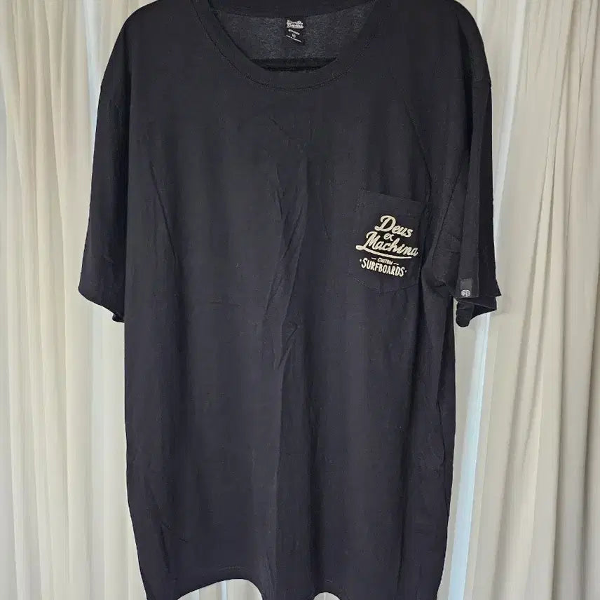 [BUNJANG] Deus Ex Machina Custom Surfboard T-Shirt Black / 데우스 엑스 마키나 커스텀 서프보드 반팔티