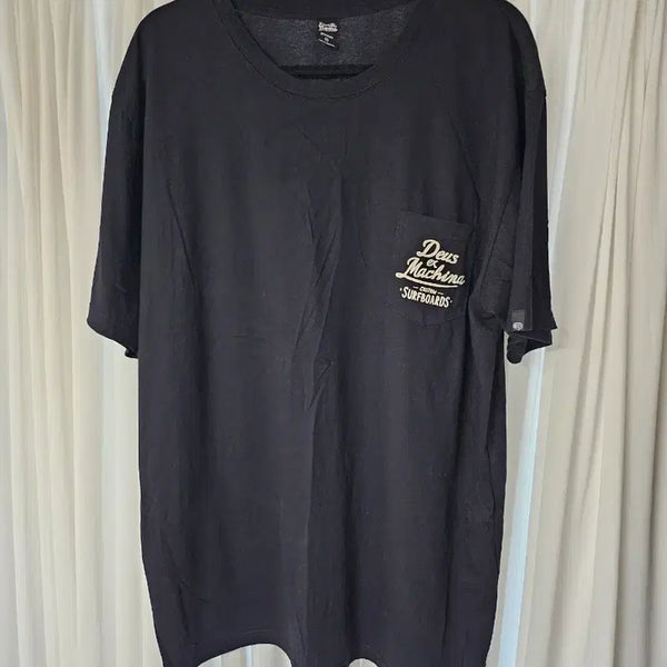 [BUNJANG] Deus Ex Machina Custom Surfboard T-Shirt Black / 데우스 엑스 마키나 커스텀 서프보드 반팔티