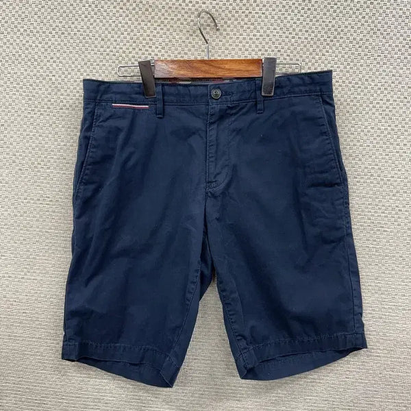 [BUNJANG] Tommy Hilfiger Cotton Shorts 32 Inch / 타미힐피거 코튼팬츠 면 반바지 32인치 D08395