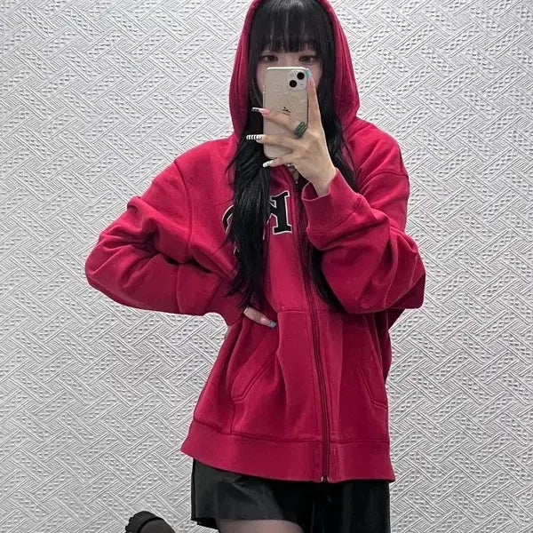 [BUNJANG] Nike Old School Retro Big Logo Hoodie Zip-up XL / 나이키 올드스쿨 레트로 스트릿 빈티지 빅로고 후드집업 XL C12978