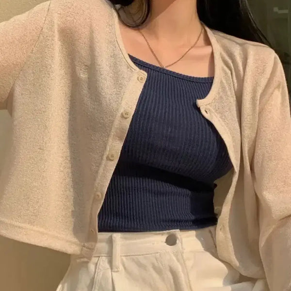 [BUNJANG] Baydeli Summer Cardigan / 베이델리 여름 가디건